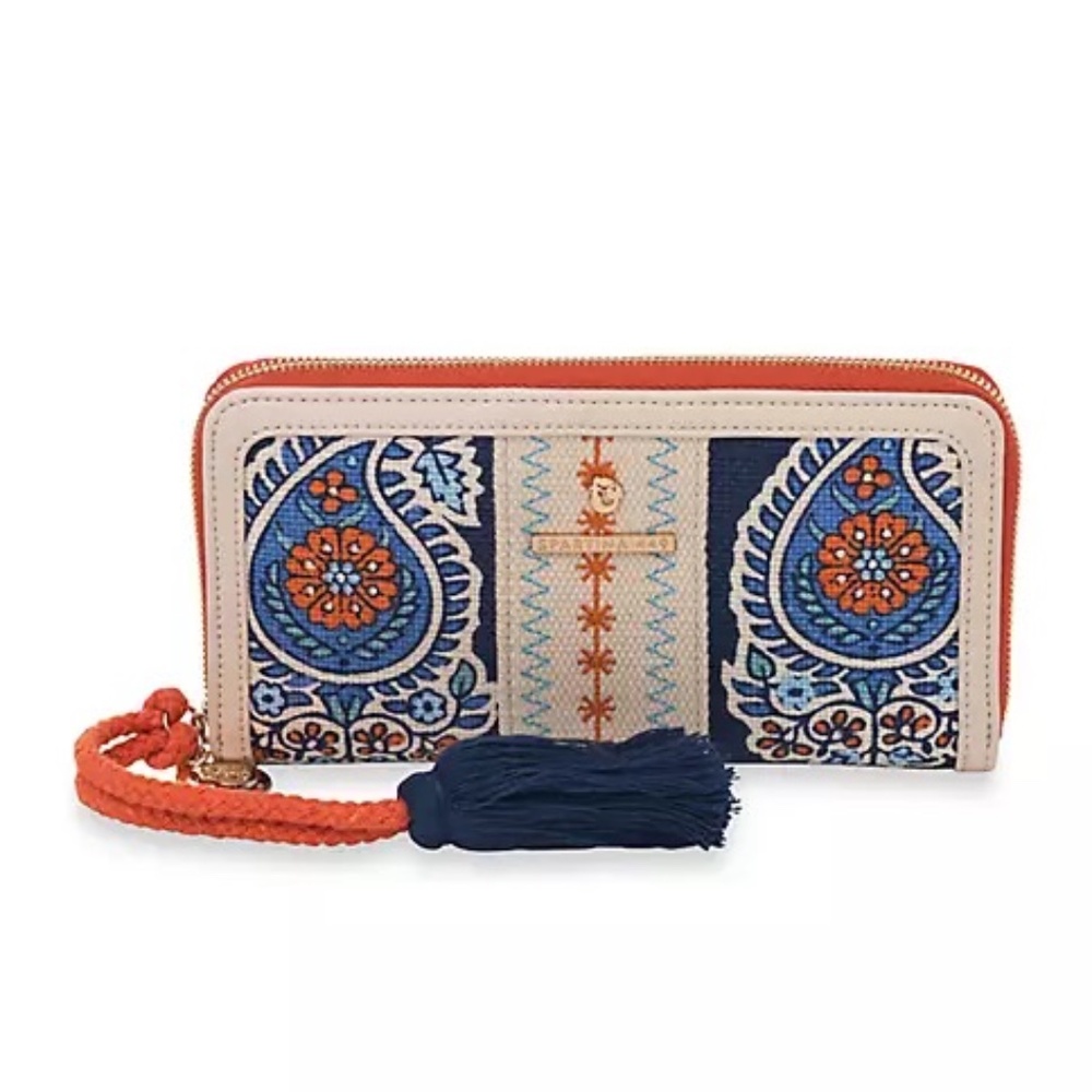 NWT - Spartina 449 Boheme Boho Zip Wallet